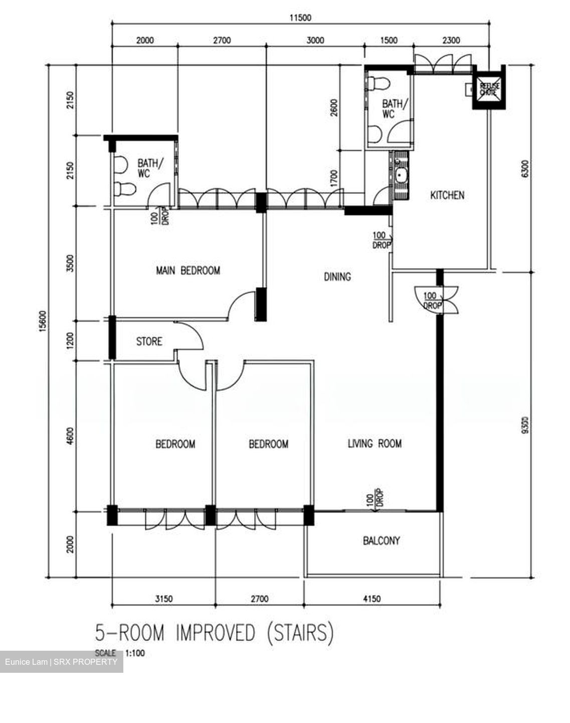 Blk 249 Hougang Avenue 3 (Hougang), HDB 5 Rooms #577229801